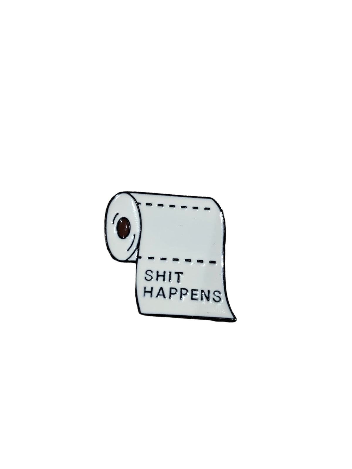 Sh*t Happens Enamel Pin